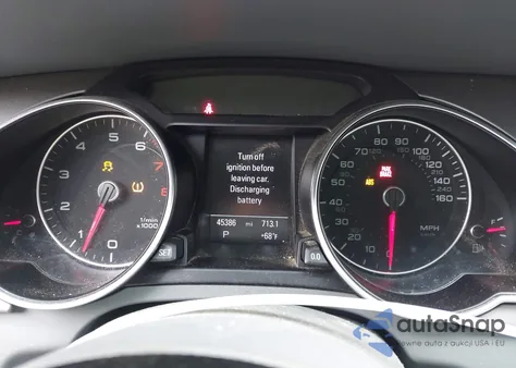 2013 Audi A5 2.0T Premium из США, поврежденный, VIN WAUVFAFH7DN007850